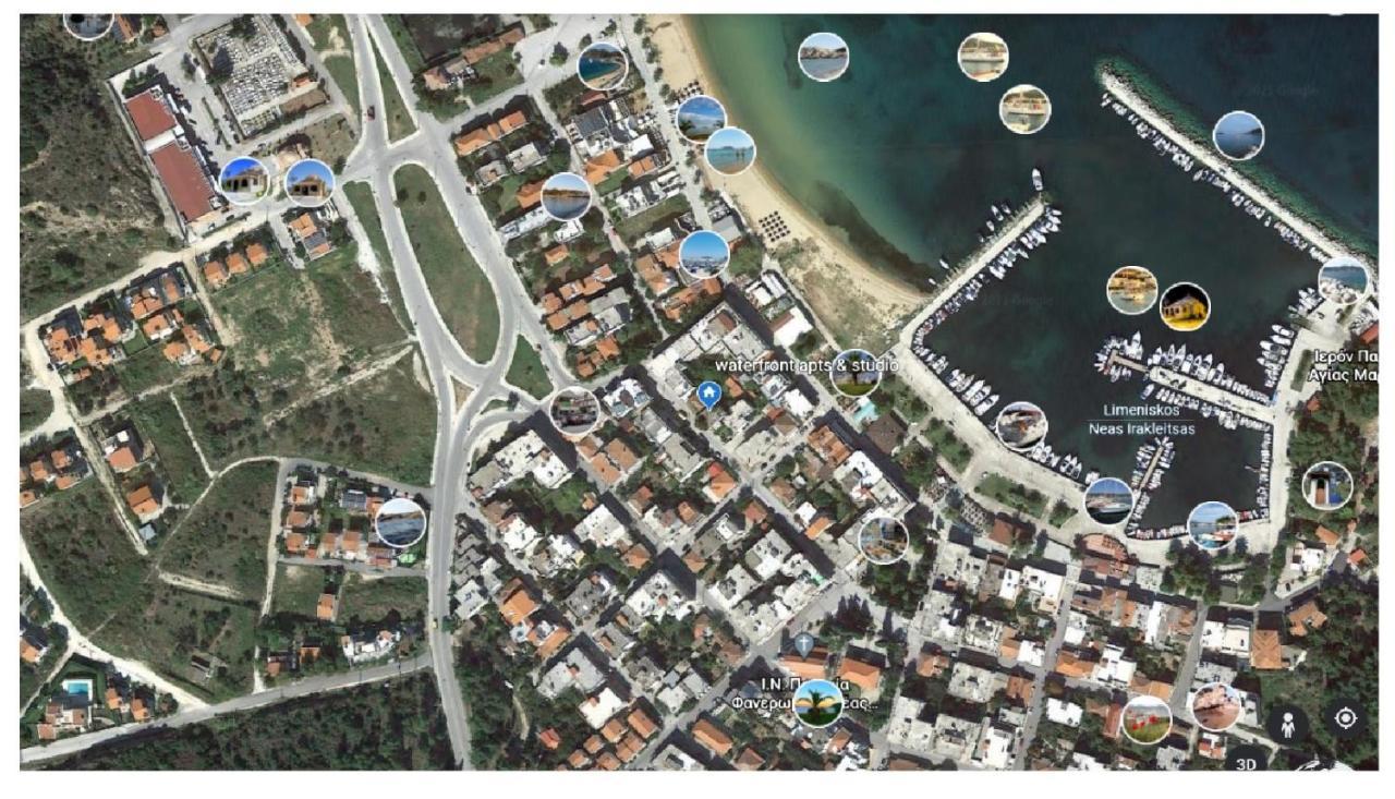 Waterfront Studio Nea Iraklitsa Apartamento Exterior foto